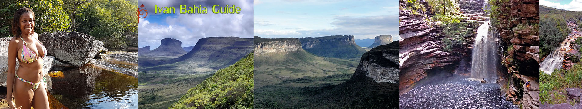 Ivan Bahia tour-guide / Chapada Diamantina National Park (aka 'the Brazilian Grand Canyon') mountain views, Canto das Aguas Hotel