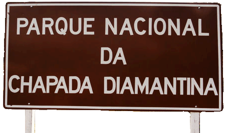 Park entry panel Chapada Diamantina - Ivan Salvador & Bahia tour guide